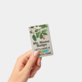 Custom Bright School Abzeichen Ausweis (Handheld)