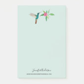Custom Broad-Billed Hummingbird Post-it Klebezettel (Vorderseite)