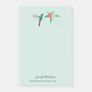 Custom Broad-Billed Hummingbird Post-it Klebezettel