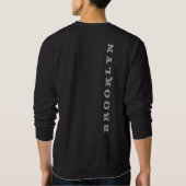 Custom Brooklyn Men's Sweatshirt Nyc New York (Rückseite)