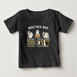 Custom Brother Boo Crew Halloween Baby T-shirt