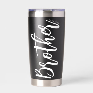 Custom Brother Est. Bruder wird neuer Bruder Thermobecher