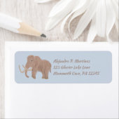 Custom Brown, Blue Woolmammut Rücksendeadresse (Insitu)