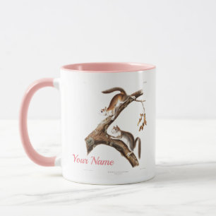 Custom Brown Eichhörnchen Haus Zwei-Tone-Kaffee-Ta Tasse