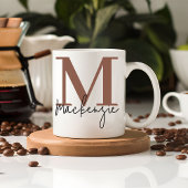 Custom Brown Graduation Mug Gift for Her or Him Kaffeetasse