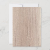 Custom Brown Holz Look Board Elegant Blank (Vorderseite)