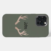 CUSTOM Buck Handy Gehäuse- Handzieher, Glossy iPhone Hülle (Rückseite (Horizontal))