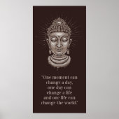 Custom Buddha Quote Poster (Vorne)