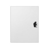 Custom Buffalo-Silhouette Notizblock (Rotiert)