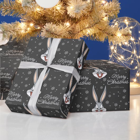 Custom BUGS BUNNY™ Frohe Weihnachten Geschenkpapier (Feiertage)