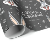 Custom BUGS BUNNY™ Frohe Weihnachten Geschenkpapier (Rolleneckpunkt)