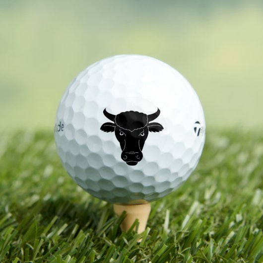 Custom Bull Taylor Made TP5, 12 Pack Golf Balls Golfball (Insitu T-Shirt)