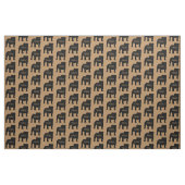 Custom Bulldog Dog Fabric Stoff (Yard (91,4 cm))
