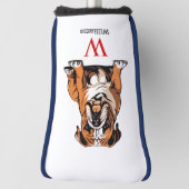  Custom Bulldog Putter   Golf Headcover (Rotieren 90)
