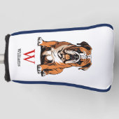  Custom Bulldog Putter   Golf Headcover (Vorderseite)