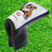  Custom Bulldog Putter   Golf Headcover