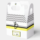 Custom Bumble Bee Birthday Favor Box Geschenkschachtel (Geöffnet)