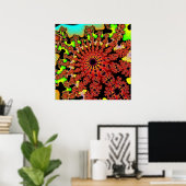 Custom Bumblebee Burst Poster (Heimbüro)