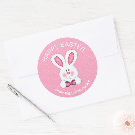 Custom Bunny Rabbit Sticker (Umschlag)