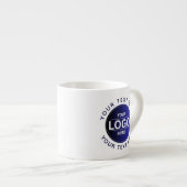 Custom Business Brand Logo Espressotasse (Vorderseite Rechts)