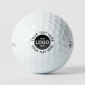 Custom Business Brand Logo Golfball (Vorderseite)