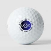 Custom Business Brand Logo Golfball (Vorderseite)