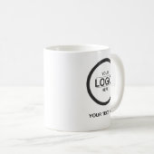 Custom Business Brand Logo Kaffeetasse (VorderseiteRechts)