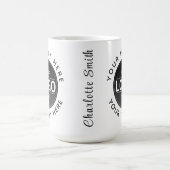Custom Business Brand Logo Kaffeetasse (Mittel)