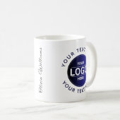 Custom Business Brand Logo Kaffeetasse (VorderseiteRechts)