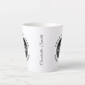 Custom Business Brand Logo Milchtasse (Vorderseite)