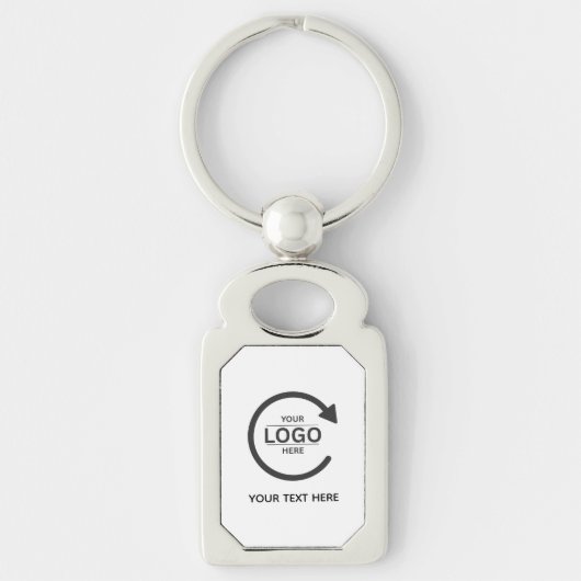 Custom Business Brand Logo Schlüsselanhänger (Vorderseite)