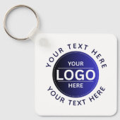 Custom Business Brand Logo Schlüsselanhänger (Vorderseite)