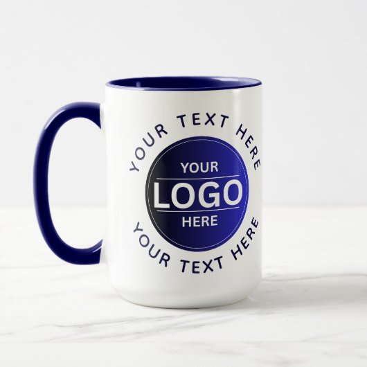 Custom Business Brand Logo Tasse (Links)