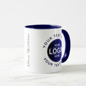Custom Business Brand Logo Tasse (VorderseiteRechts)