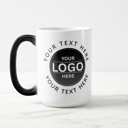 Custom Business Brand Logo Verwandlungstasse (Links)