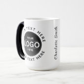 Custom Business Brand Logo Verwandlungstasse (Vorderseite Links)