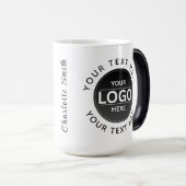 Custom Business Brand Logo Verwandlungstasse (VorderseiteRechts)