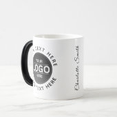 Custom Business Brand Logo Verwandlungstasse (Vorderseite Links)