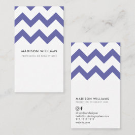 Custom Business Cards Minimal Zigzag Stilvoll Visitenkarte