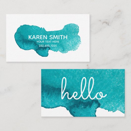 Custom business cards visitenkarte (Vorne/Hinten)