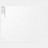 Custom Business Company Fleece Blanket Corporation (Vorderseite (Horizontal))