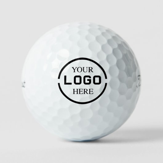 Custom Business Company Logo Employee Golfball (Vorderseite)