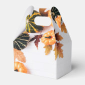 Custom Business Erntedank Beautiful Fall Leaf Geschenkschachtel (Rückseite)
