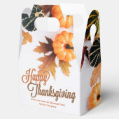 Custom Business Erntedank Beautiful Fall Leaf Geschenkschachtel (Geöffnet)