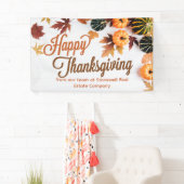 Custom Business Erntedank Beautiful Pumpkin Banner (Insitu)