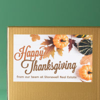 Custom Business Happy Thanksgiving Party Pumpkin