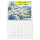 Custom Business Logo 2026 Wall Calendar - Modern a Kalender (Feb 2026)