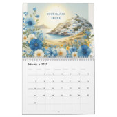 Custom Business Logo 2026 Wall Calendar - Modern b Kalender (Feb 2027)