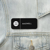 Custom Business Logo | Basic Employee Staff  Namensschild