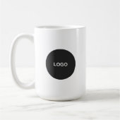 Custom Business Logo Branded Coffee Kaffeetasse (Links)
